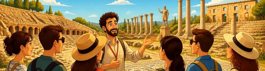 Excursión en grupo desde Sevilla a la ciudad romana de Itálica