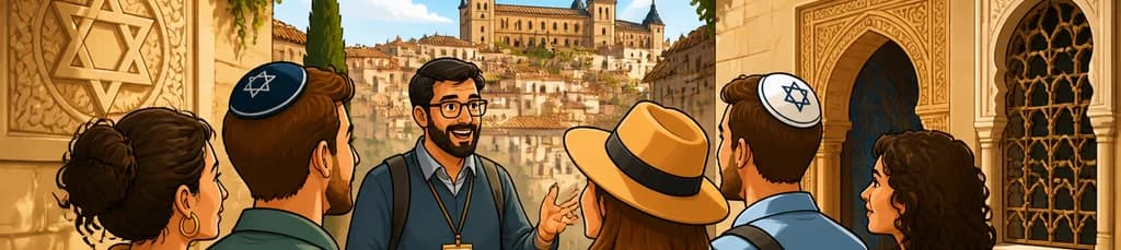 Recorrido privado a pie por la herencia judía de Toledo