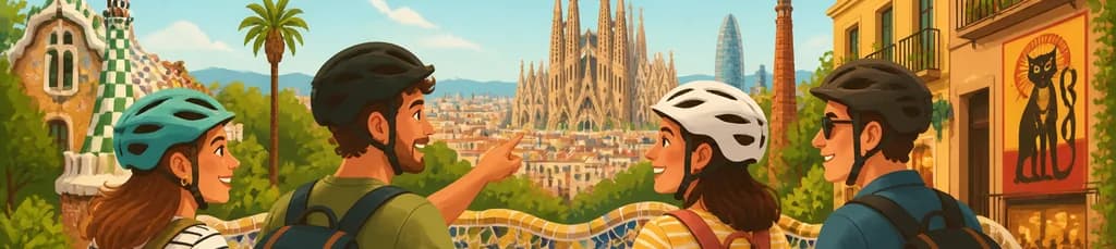 Descubre Barcelona en bicicleta: una exploración inusual de sus puntos clave y rincones secretos