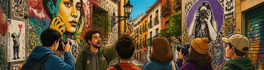 Recorrido fotográfico por el arte urbano oculto de Madrid
