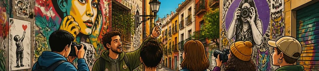 Recorrido fotográfico por el arte urbano oculto de Madrid