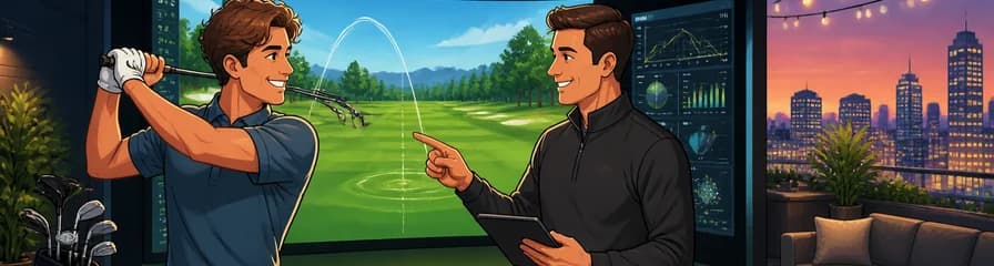 Experimenta una sesión privada de golf en H0Rooftop durante el fin de semana