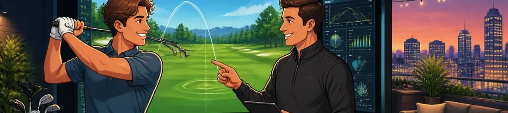 Experimenta una sesión privada de golf en H0Rooftop durante el fin de semana