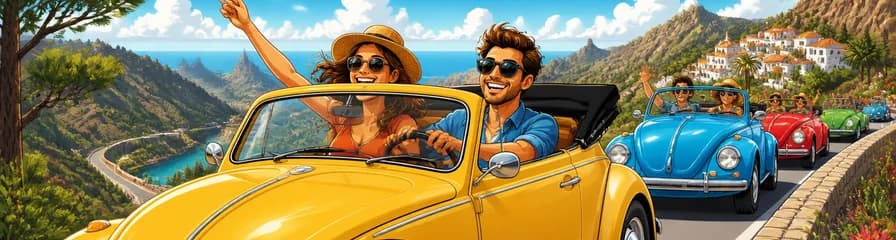 Descubre Gran Canaria en una inolvidable excursión en descapotable Beetle