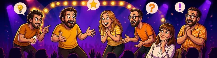 Noches de risas sabatinas: comedia de improvisación en inglés