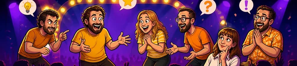 Noches de risas sabatinas: comedia de improvisación en inglés