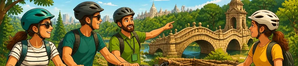 Recorrido en bicicleta eléctrica por la Casa de Campo