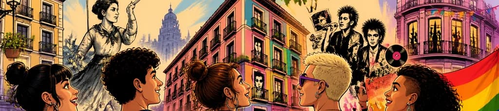 Un recorrido por Malasaña y Chueca: el pulso de la libertad en Madrid