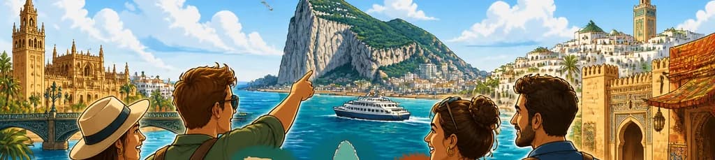 Excursión Privada de un Día: Gibraltar y Tánger desde Sevilla