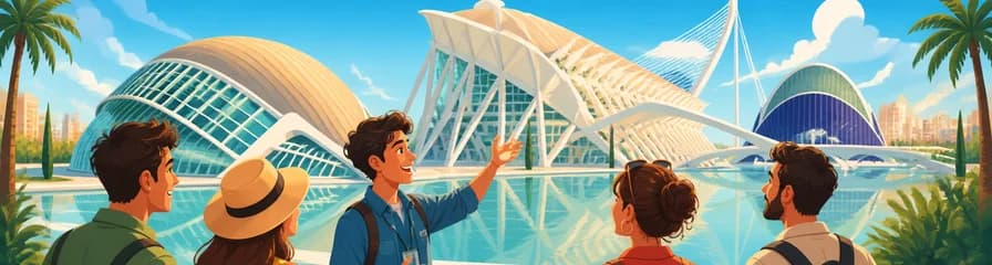 Recorrido privado a pie por la Ciudad de las Artes y las Ciencias en Valencia