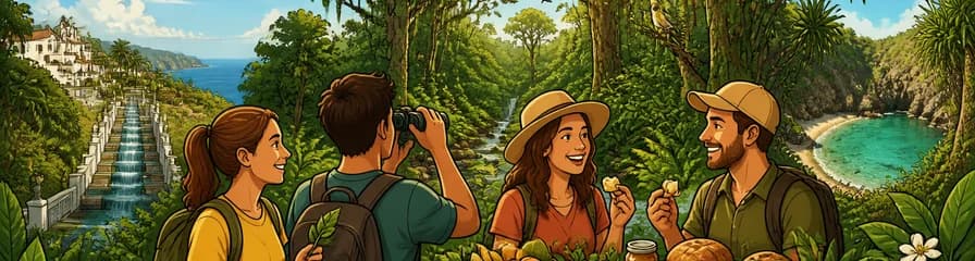 Experiencia "The Rainforest Tour" en Gran Canaria con degustación de productos locales
