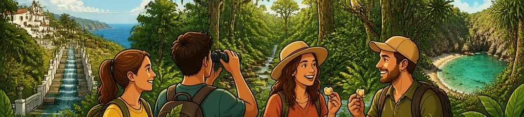 Experiencia "The Rainforest Tour" en Gran Canaria con degustación de productos locales