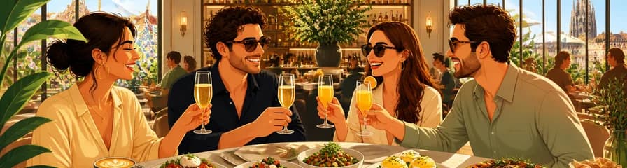 Disfruta del brunch dominical en el restaurante Veraz de The Barcelona EDITION