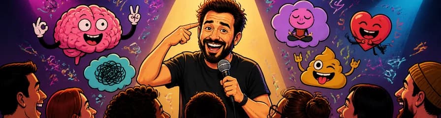 Jorge Santos presenta: ¡Todos Locos!, un monólogo de comedia sobre salud mental