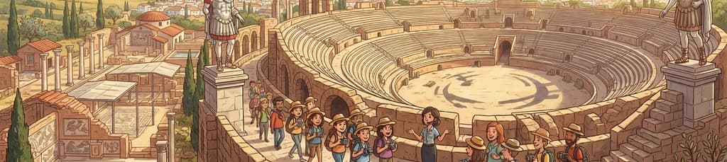 Recorrido guiado por Itálica: la urbe de los emperadores
