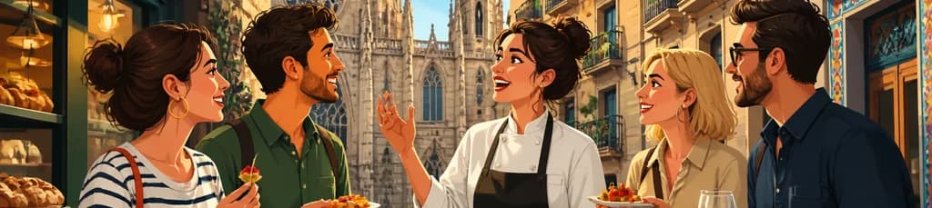 Viaje culinario y cultural privado por Barcelona