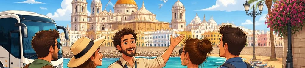 Tour Privado a Cádiz con Guía Local, con Salida desde Sevilla