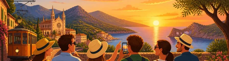 Descubre Sóller y Valldemossa en un tour privado con impresionantes vistas al atardecer