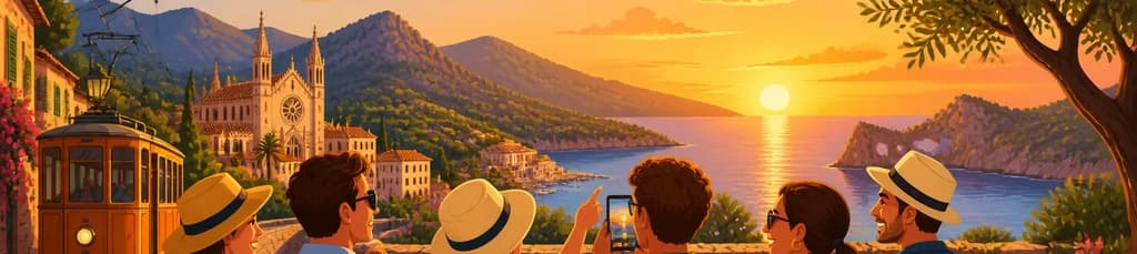 Descubre Sóller y Valldemossa en un tour privado con impresionantes vistas al atardecer