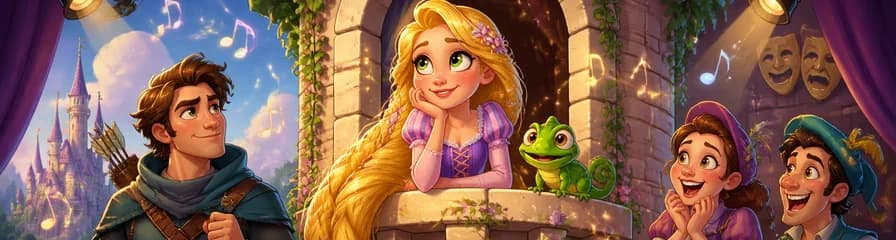 Descubre Las Aventuras de Rapunzel en Salto Escénico