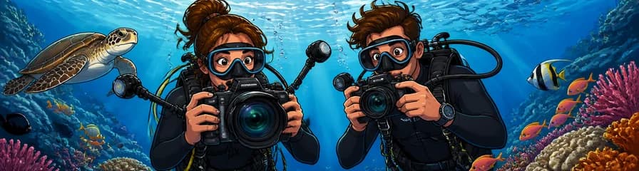 Perfeccione su creatividad y defina su estilo con la especialidad en fotografía submarina