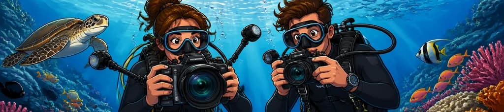 Perfeccione su creatividad y defina su estilo con la especialidad en fotografía submarina