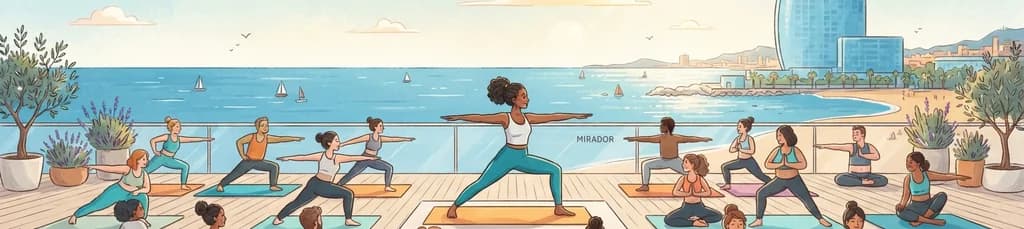 Sesión de Yoga "Yoga by the Sea" de 90 minutos para todos los niveles en el Mirador del Hotel W