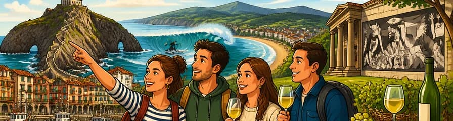 Excursión desde Bilbao: Descubre Gaztelugatxe, Bermeo, Mundaka y Gernika con Degustación de Txakoli