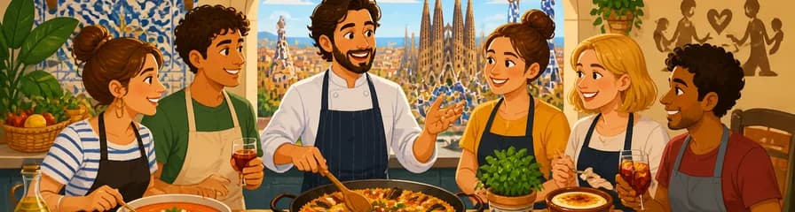 Taller de Cocina Española con Impacto Social en Barcelona