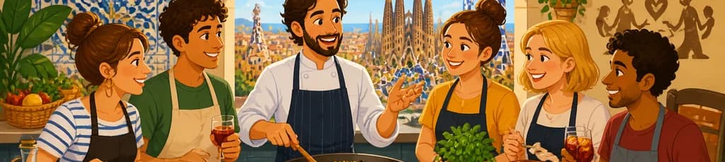 Taller de Cocina Española con Impacto Social en Barcelona