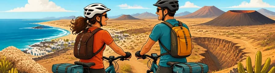 Descubre el Barranco de Wild Fuerteventura con un tour en bicicleta eléctrica autoguiado