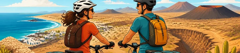 Descubre el Barranco de Wild Fuerteventura con un tour en bicicleta eléctrica autoguiado