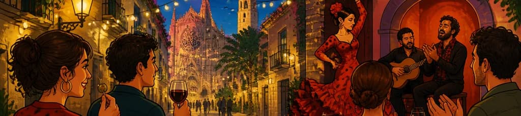 Disfruta de una experiencia flamenca y un tour de tapas en el histórico barrio del Born