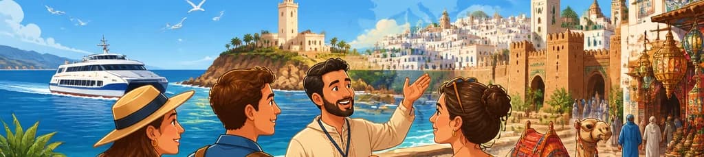 Descubra Tánger en un Tour Privado Todo Incluido con salida desde Málaga y Tarifa