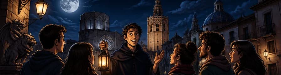 Recorrido privado nocturno: Mitos y leyendas bajo la luna valenciana
