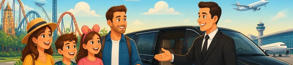 Servicio de traslado privado de Port Aventura al Aeropuerto de Barcelona