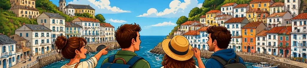 Descubre Cudillero y Luarca: Excursión privada de jornada completa con salida desde Gijón
