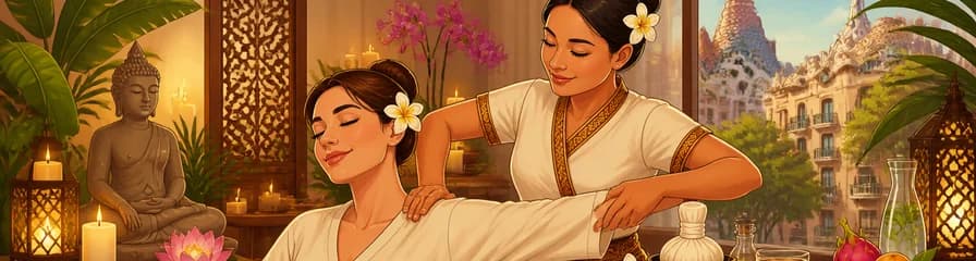 Experimenta un masaje de 60 minutos para dos, con elección personalizada, en la misma sala en THAI SPA MASSAGE