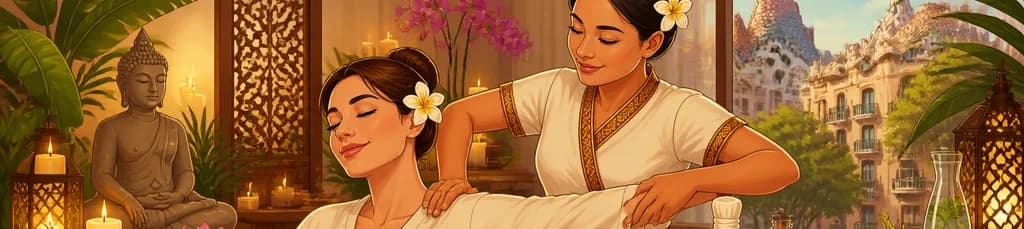 Experimenta un masaje de 60 minutos para dos, con elección personalizada, en la misma sala en THAI SPA MASSAGE