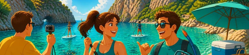 Descubre Sa Calobra y Cala Tuent: Aventura Acuática con Paddle Surf y Snorkel