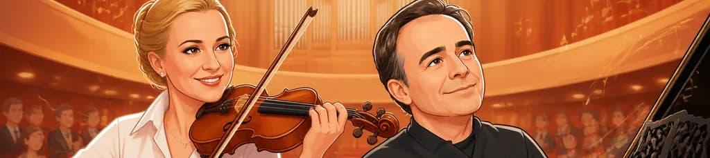 Concierto de Las Cuatro Estaciones de Vivaldi con Maria Solozobova y Alberto Urroz