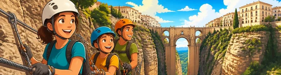 Aventura en la vía ferrata del Tajo de Ronda