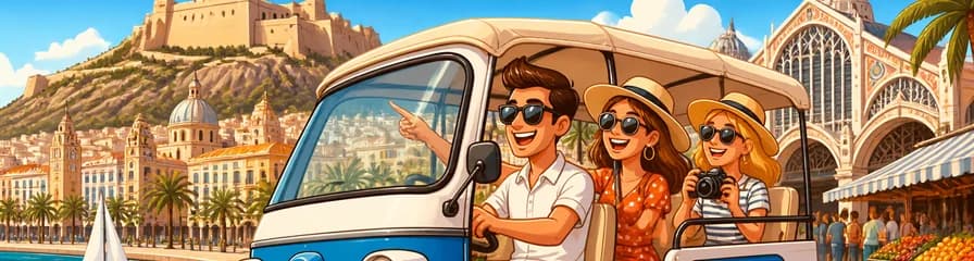 Aventura en Tuk Tuk: Recorrido por la Ciudad de Alicante