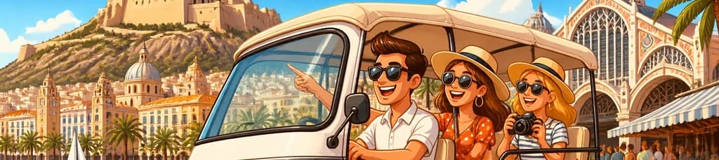 Aventura en Tuk Tuk: Recorrido por la Ciudad de Alicante