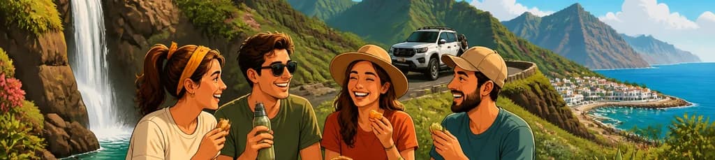 Excursión privada de picnic salvaje por el Noroeste de Gran Canaria