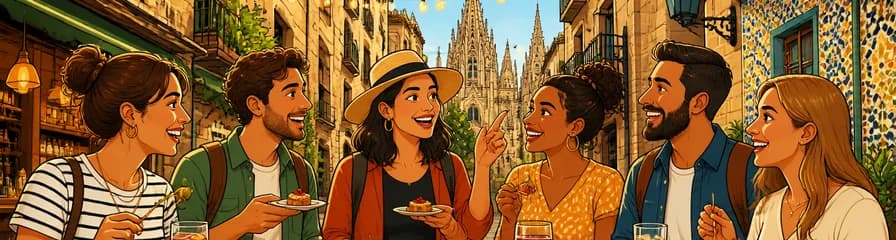 Recorrido culinario y cultural Together a pie por Barcelona