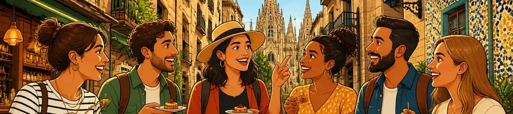 Recorrido culinario y cultural Together a pie por Barcelona
