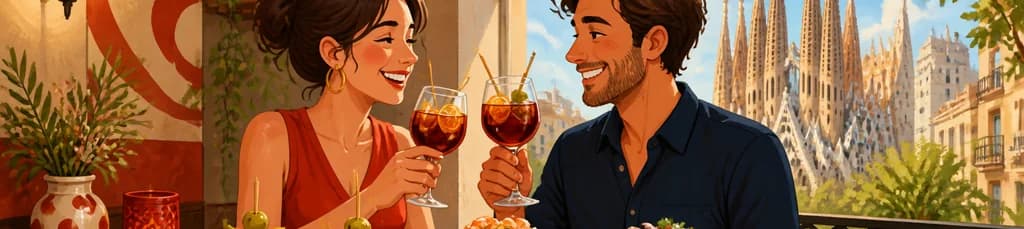 Una Experiencia Gastronómica de Vermut en Catamarán por Barcelona