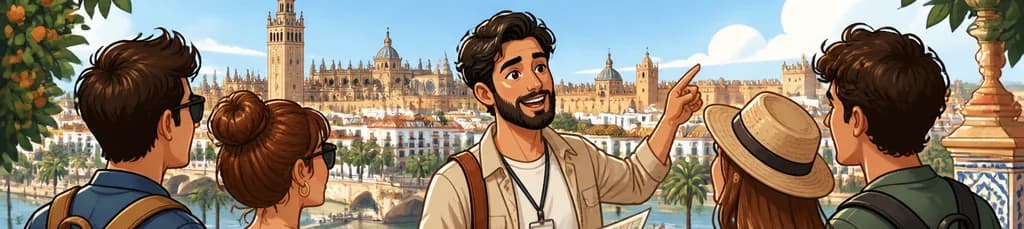 Tour privado de orientación en Sevilla para recién llegados
