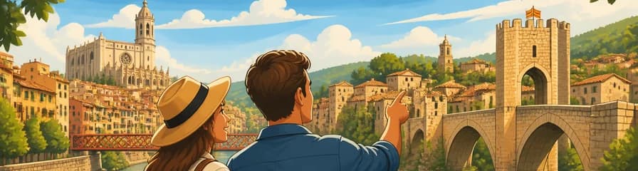 Descubre Girona y Besalú en una excursión privada de día completo